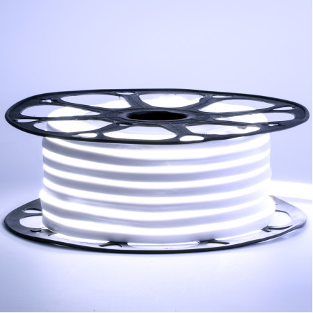 Led неон 220В белый холодный AVT-1 smd2835 120LED/m 7W IP65, 1м