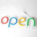Неоновая вывеска "OPEN" (без контроллера)