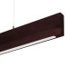 Подвесной линейный светильник из натурального дерева венге AVATON #1001/1 FOREST-36W 4000K 120см (сосна)