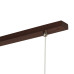Подвесной линейный светильник из натурального дерева венге AVATON #1001/1 FOREST-36W 4000K 120см (сосна)