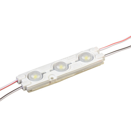 Модуль 12V белый холодный 3led smd5730 1.5Вт IP65