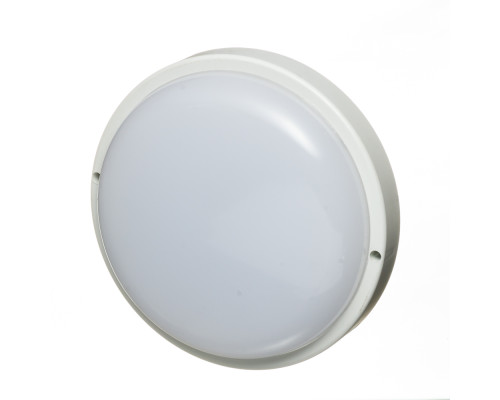 Led светильник накладной ЖКХ 12Вт 6000К круг IP40