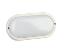 Led светильник накладной ЖКХ 12Вт 6000К овал IP40