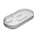 Led светильник накладной ЖКХ 12Вт 6000К овал IP40