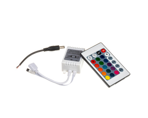 Контроллер RGB 12А 144Вт (IR 24 кнопки)