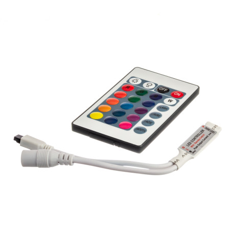 Контроллер RGB мини 6А 72Вт (IR 24 кнопки)