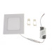 Led светильник точечный 6Вт 4000К квадратный IP20