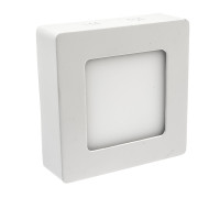 Led светильник накладной 6Вт 4000К квадратный IP20