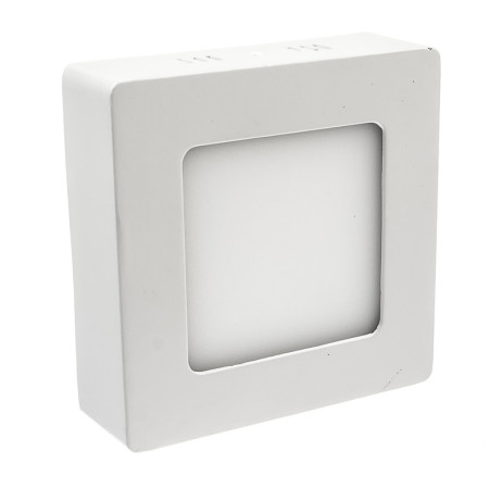 Led светильник накладной 6Вт 4000К квадратный IP20