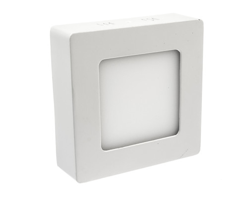 Led светильник накладной 6Вт 4000К квадратный IP20