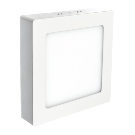 Led светильник накладной (Премиум) 18Вт 4000К квадратный IP20