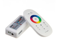 Контроллер белый RGB 18А 216Вт, (8 кнопок) 