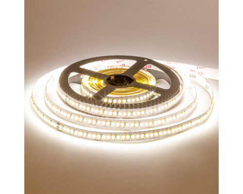 Led лента 12В AVT теплая белая smd3014 204LED/m IP20, 1м
