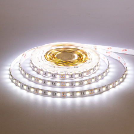 Led лента 12В белая AVT smd5050 60LED/m IP20, 1м