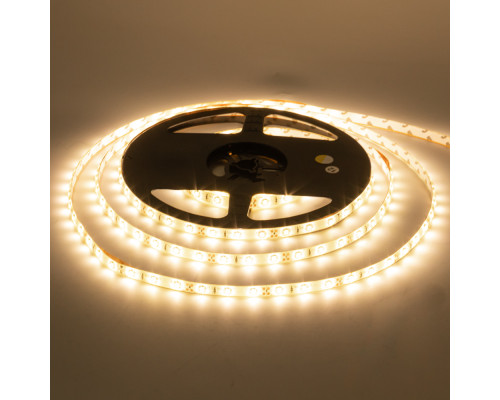Led лента 12В теплая белая AVT smd2835 60LED/m IP20, 1м