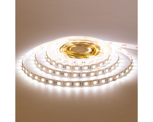 Led лента 12В теплая белая AVT smd5050 60LED/m IP20, 1м