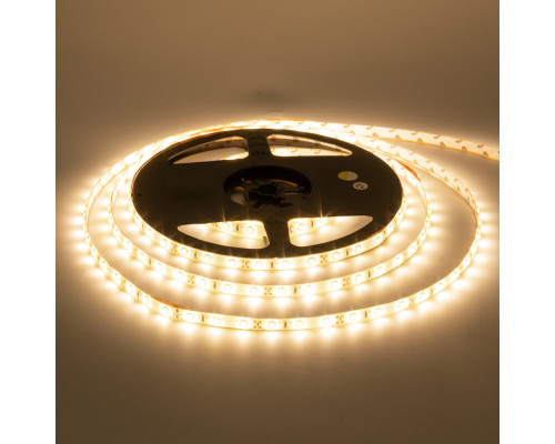 Led лента 12В теплая белая AVT smd3528 60LED/m IP65, 1м