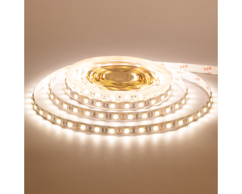 Led лента 12В теплая белая AVT smd5050 60LED/m IP65, 1м