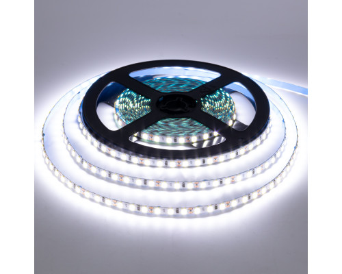 Led лента 12В узакая 5 мм холодная белая AVT smd2835 120LED/m IP20, 1м