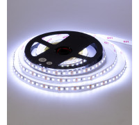 Led лента 12В холодная белая AVT smd2835 120LED/m IP20, 1м