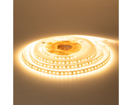 Led лента 12В теплая белая AVT smd2835 120LED/m IP65, 1м