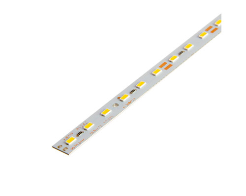 Led линейка 12В (скотч) теплая белая smd5530 18Вт IP20 100см