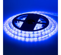 Led лента 12В синяя smd2835 60LED/m IP65, 1м