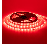 Led лента 12В красная smd2835 60LED/m IP20, 1м