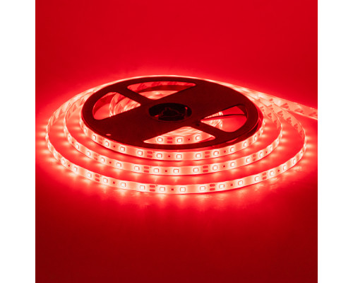 Led лента 12В красная smd2835 60LED/m IP20, 1м