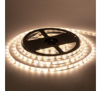 Led лента 12В теплая белая smd2835 60LED/m IP20, 1м