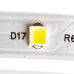 Led стрічка 12В тепла бІла smd2835 60led/m IP20, 1м