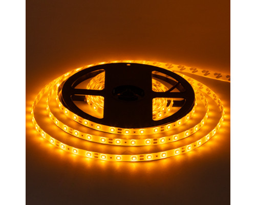 Led лента 12В желтая smd2835 60LED/m IP65, 1м