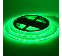 Led лента 12В зеленая smd2835 120LED/m IP20, 1м