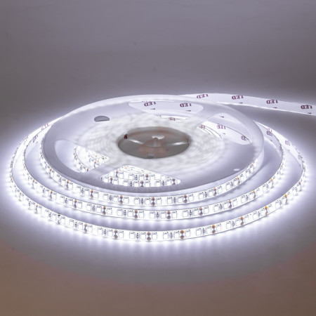 Led лента 12В белая Motoko smd2835 120LED/m IP65, 1м