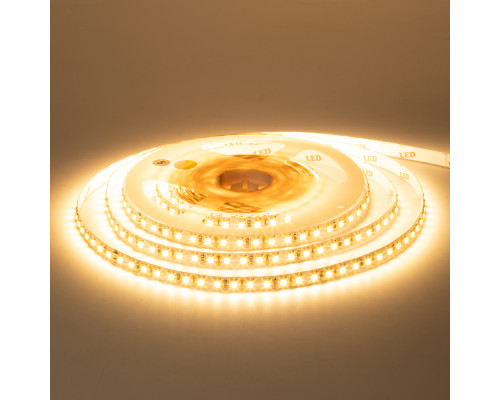 Led лента 12В теплая белая smd2835 120LED/m IP20, 1м