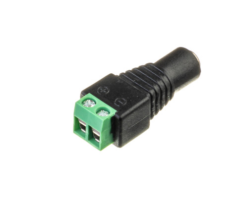 Led коннектор mini jack 5,5 mm ("мама")