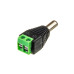 Led коннектор mini jack 5,5 mm ("папа")
