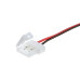 Led коннектор 8 mm (провод+зажим)