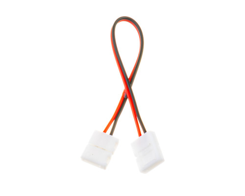 Led коннектор 10 mm (провод+2 зажима)