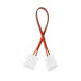 Led коннектор 10 mm (провод+2 зажима)