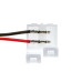 Led коннектор 10 mm (провод+2 зажима)