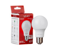 Led лампа Sivio 10Вт А60 нейтральная белая E27 4100K