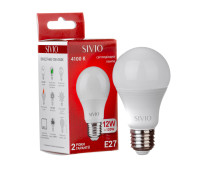 Led лампа Sivio 12Вт А60 нейтральная белая E27 4100K