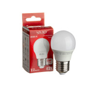 Led лампа Sivio 5Вт G45 теплая белая E27 3000K