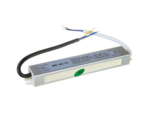 Led блок 12В F/1.67A 20 Bт IP65