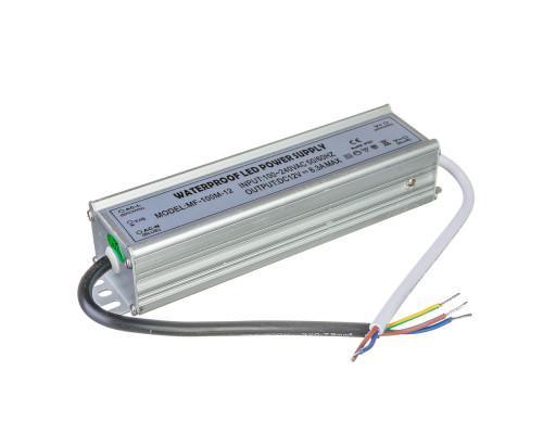 Блок питания для ленты 12в F-8.3 A 100W герметичный