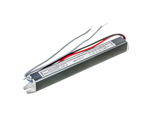 Led блок 12В SLIM №1/1.5A 18 Bт IP20