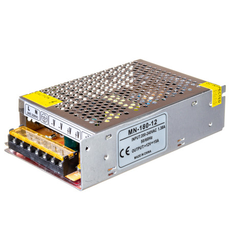 Led блок 12В MN/15A 180 Bт IP20