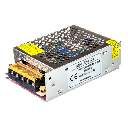 Led блок 24В MN/5A 120 Bт IP20