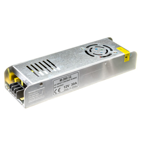 Led блок 12В M/30A 360 Bт IP20